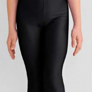 1st Position Black Sleeveless Catsuit