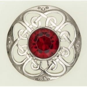 Culloden Plaid Brooch