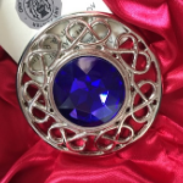 Pewter Stroma Brooch