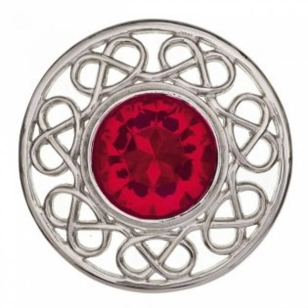 Pewter Stroma Brooch