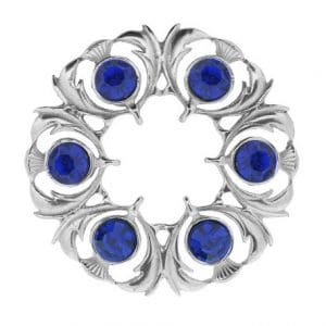 Dancer Thistle Brooch