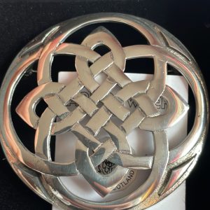 Celtic Plaid Brooch