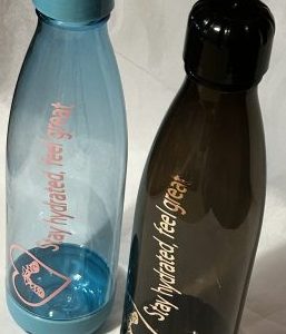 Screw top plastic drinks bottle